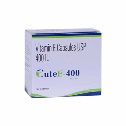 Cute E 400 Vitamin Capsules, Pack of 3, 10 Capsules Each